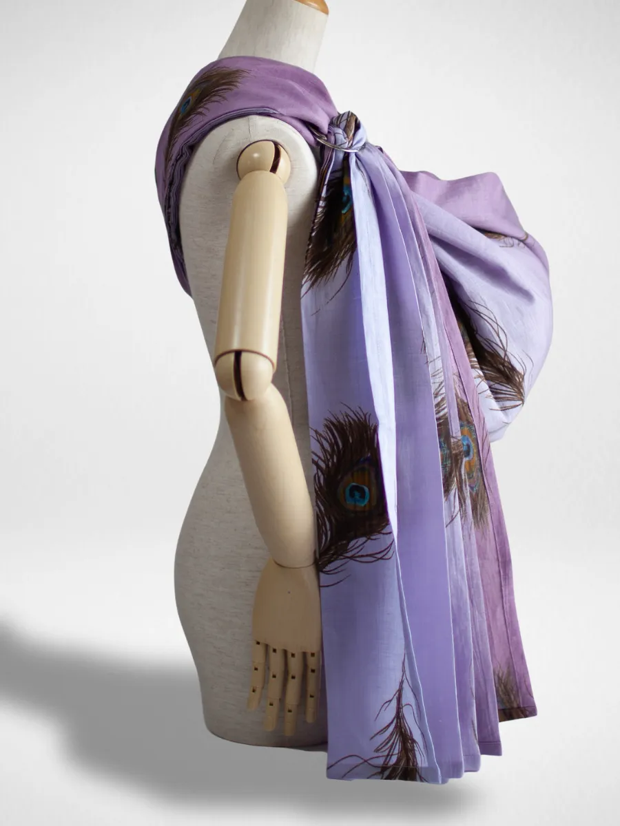 PsLing New York Avant Series - Premium hand-dyed linen baby sling for ultimate expression